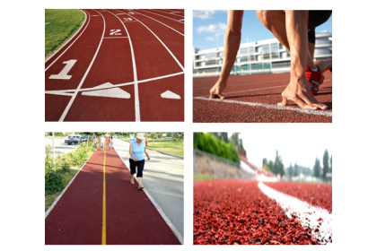 EPDM-Tartan Flooring