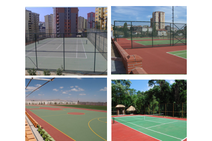 غطاء أرضيات أكريليك مبطن